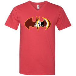 We Are The Washington Redskins Batman Nfl Mashup Men V-Neck T-Shirt