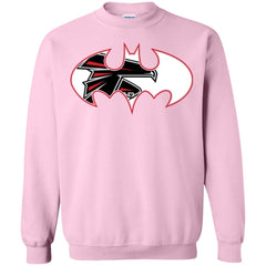 We Are The Atlanta Falcons Batman Nfl Mashup Crewneck Pullover Sweatshirt Crewneck Pullover Sweatshirt - parenttees