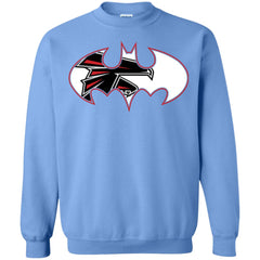 We Are The Atlanta Falcons Batman Nfl Mashup Crewneck Pullover Sweatshirt Crewneck Pullover Sweatshirt - parenttees