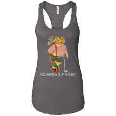 Polo Bear Ralph Lauren T-shirt Women Tank Top Women Tank Top - parenttees