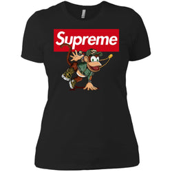 Supreme Monkey T-shirt Women Cotton T-Shirt