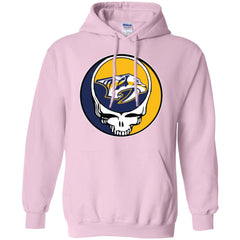 Nashville Predators Grateful Dead Steal Your Face Hockey Nhl Shirts Pullover Hoodie Sweatshirt Pullover Hoodie Sweatshirt - parenttees