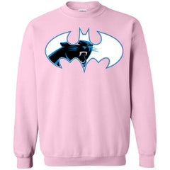 We Are The Carolina Panthers Batman Nfl Mashup Crewneck Pullover Sweatshirt Crewneck Pullover Sweatshirt - parenttees