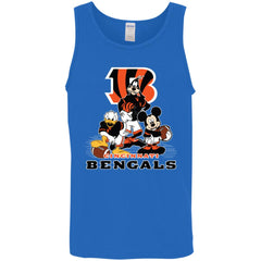 Mickey Mouse Cincinnati Bengals American Football Nfl Sports Shirt Men Cotton Tank Men Cotton Tank - parenttees