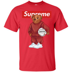 Supreme Bear Sport T-shirt Men Cotton T-Shirt Men Cotton T-Shirt - parenttees