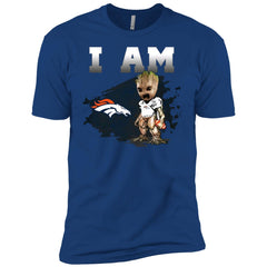 Nfl Denver Broncos I Am Groot T-shirt Men Short Sleeve T-Shirt Men Short Sleeve T-Shirt - parenttees