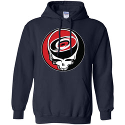 Carolina Hurricanes Grateful Dead Steal Your Face Hockey Nhl Shirts Pullover Hoodie Sweatshirt