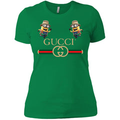 Gucci T-shirt Minion Funny Film T-shirt Women Cotton T-Shirt Women Cotton T-Shirt - parenttees