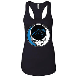 Carolina Panthers Grateful Dead Steal Your Face Football Nfl Shirts Women Tank Top