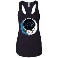 Carolina Panthers Grateful Dead Steal Your Face Football Nfl Shirts Women Tank Top Women Tank Top - parenttees