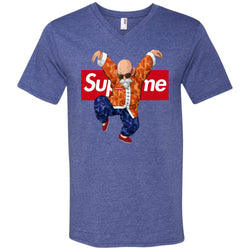 Supreme Kame Turtle Dragon Ball T-shirt Men V-Neck T-Shirt