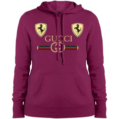 Best Gucci Ferrari New T-shirt Women Hooded Sweatshirt Women Hooded Sweatshirt - parenttees