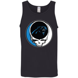 Carolina Panthers Grateful Dead Steal Your Face Football Nfl Shirts Men Cotton Tank