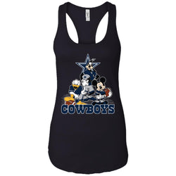 Mickey Mouse Dallas Cowboys American Football Nfl Sports Shirt Women Tank Top