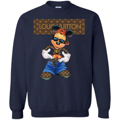 Louis Vuitton Mickey Mouse Cartoon T-shirt Crewneck Pullover Sweatshirt Crewneck Pullover Sweatshirt - parenttees