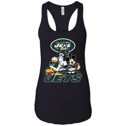 Mickey Mouse New York Jets American Football Nfl Sports Shirt Women Tank Top