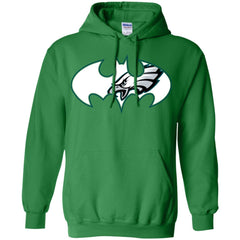 We Are The Philadelphia Eagles Batman Nfl Mashup Pullover Hoodie Sweatshirt Pullover Hoodie Sweatshirt - parenttees