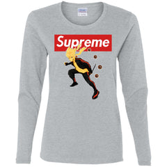 Supreme Naruto T-shirt Women Long Sleeve Shirt Women Long Sleeve Shirt - parenttees