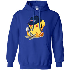 Nfl - New England Patriots Pikachu Super Bowl 2019 Football Pullover Hoodie Sweatshirt Pullover Hoodie Sweatshirt - parenttees