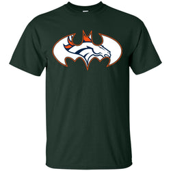 We Are The Denver Broncos Batman Nfl Mashup Men Cotton T-Shirt