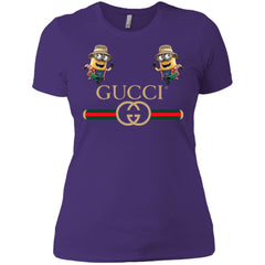 Gucci T-shirt Minion Funny Film T-shirt Women Cotton T-Shirt Women Cotton T-Shirt - parenttees