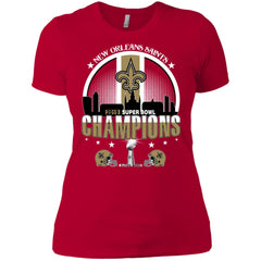 Nfl – New Orleans Saints 2019 Super Bowl Champions Football Women Cotton T-Shirt Women Cotton T-Shirt - parenttees