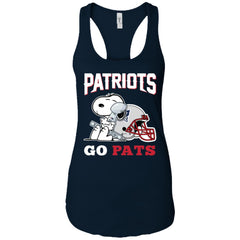 Go Pats - New England Patriots Super Bowl 2019 Snoopy Football Nfl Women Tank Top Women Tank Top - parenttees