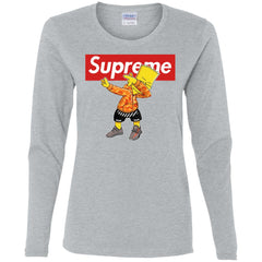 Supreme Dabbing T-shirt Women Long Sleeve Shirt Women Long Sleeve Shirt - parenttees