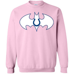 We Are The Indianapolis Colts Batman Nfl Mashup Crewneck Pullover Sweatshirt Crewneck Pullover Sweatshirt - parenttees