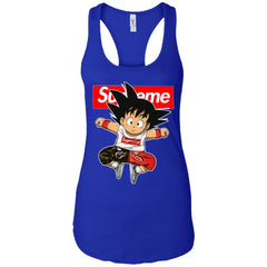 Supreme Dragon Ball Goku T-shirt Women Tank Top Women Tank Top - parenttees