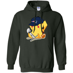 Nfl - New England Patriots Pikachu Super Bowl 2019 Football Pullover Hoodie Sweatshirt Pullover Hoodie Sweatshirt - parenttees