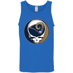 Los Angeles Rams Grateful Dead Steal Your Face Football Nfl Shirts Men Cotton Tank Men Cotton Tank - parenttees