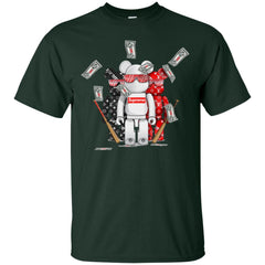 Supreme Lego Robot T-shirt Men Cotton T-Shirt Men Cotton T-Shirt - parenttees