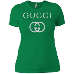 Vintage Gucci Logo Inspired Women Cotton T-Shirt Women Cotton T-Shirt - parenttees