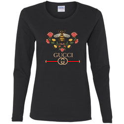 Gucci Logo T-shirt Women Long Sleeve Shirt