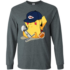 Nfl – Kansas City Chiefs Pikachu Super Bowl 2019 Football Men Long Sleeve Shirt Men Long Sleeve Shirt - parenttees