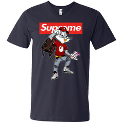 Supreme Rabbit Shirt Men V-Neck T-Shirt Men V-Neck T-Shirt - parenttees