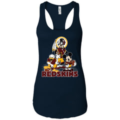 Mickey Mouse Washington Redskins American Football Nfl Sports Shirt Women Tank Top Women Tank Top - parenttees