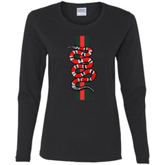 Gucci Snake Hot T-shirt Women Long Sleeve Shirt Women Long Sleeve Shirt - parenttees