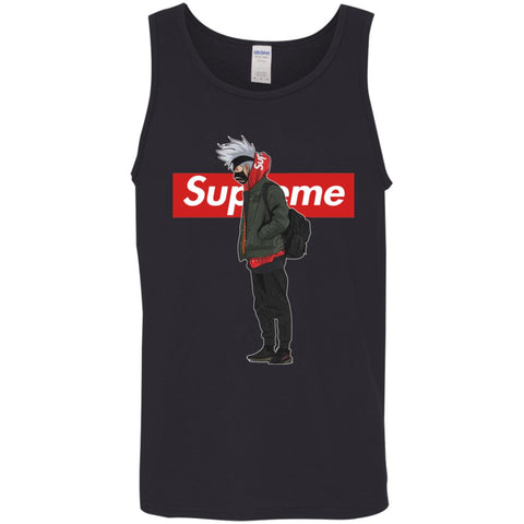 Supreme Naruto Funny Style T-shirt Men Cotton Tank Black / X-Small Men Cotton Tank - parenttees