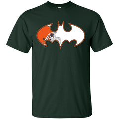 We Are The Cleveland Browns Batman Nfl Mashup Men Cotton T-Shirt Men Cotton T-Shirt - parenttees