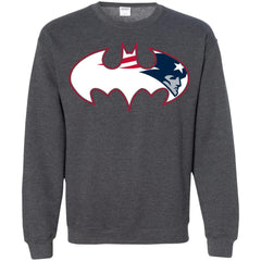 We Are The New England Patriots Batman Nfl Mashup Crewneck Pullover Sweatshirt Crewneck Pullover Sweatshirt - parenttees