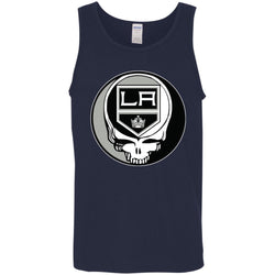 Los Angeles Kings Grateful Dead Steal Your Face Hockey Nhl Shirts Men Cotton Tank