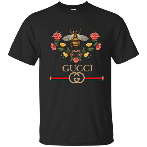 Gucci Logo T-shirt Men Cotton T-Shirt Black / S Men Cotton T-Shirt - parenttees