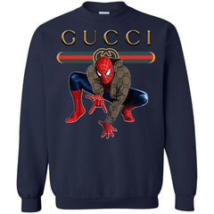 Spider Man Gucci Funny  Trend T- Shirt Crewneck Pullover Sweatshirt Crewneck Pullover Sweatshirt - parenttees