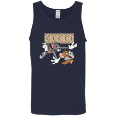 Gucci Tom And Jerry Cartoon T-shirt Men Cotton Tank Men Cotton Tank - parenttees
