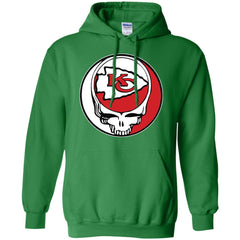 Kansas City Chiefs Grateful Dead Steal Your Face Football Nfl Shirts Pullover Hoodie Sweatshirt Pullover Hoodie Sweatshirt - parenttees