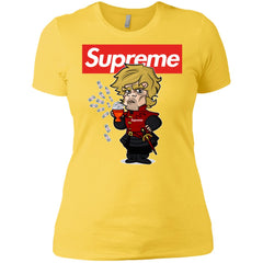 Supreme Tyrion Game Of Thrones T-shirt Women Cotton T-Shirt Women Cotton T-Shirt - parenttees