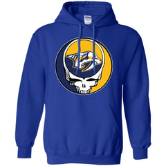 Nashville Predators Grateful Dead Steal Your Face Hockey Nhl Shirts Pullover Hoodie Sweatshirt Pullover Hoodie Sweatshirt - parenttees