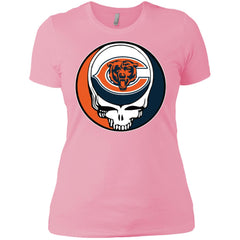 Chicago Bears Grateful Dead Steal Your Face Football Nfl Shirts Women Cotton T-Shirt Women Cotton T-Shirt - parenttees